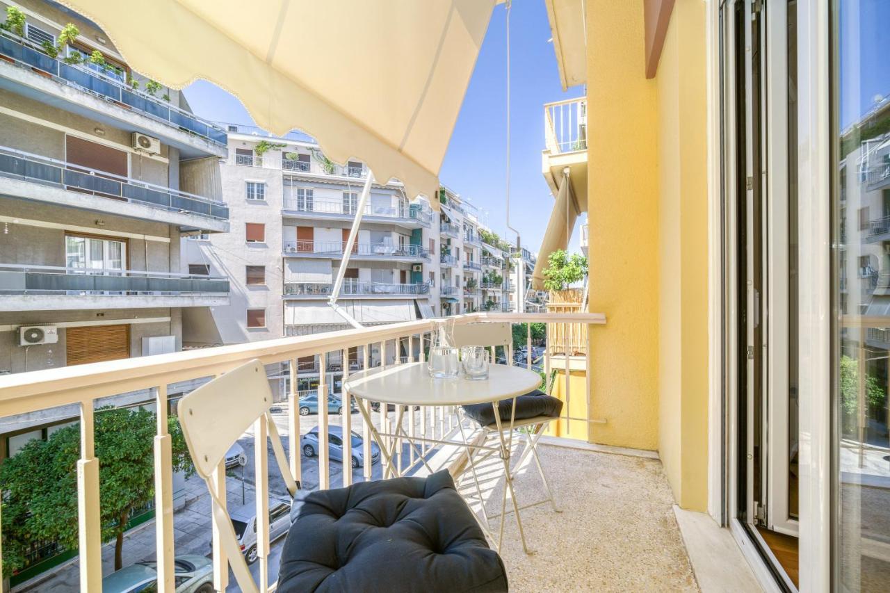 Elegant Light Two Bedroom Apartment In City Center เอเธนส์ ภายนอก รูปภาพ