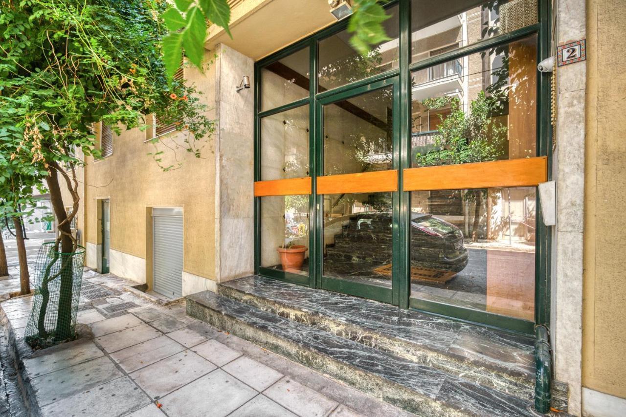 Elegant Light Two Bedroom Apartment In City Center เอเธนส์ ภายนอก รูปภาพ